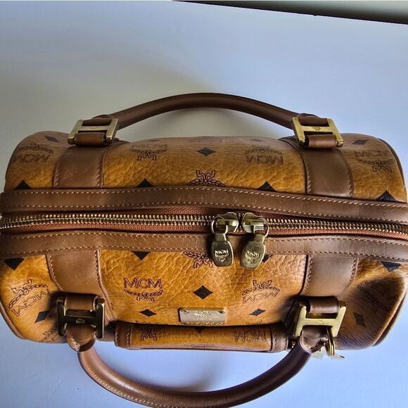 MCM Doctor Bag Brown - Picture 7 of 16